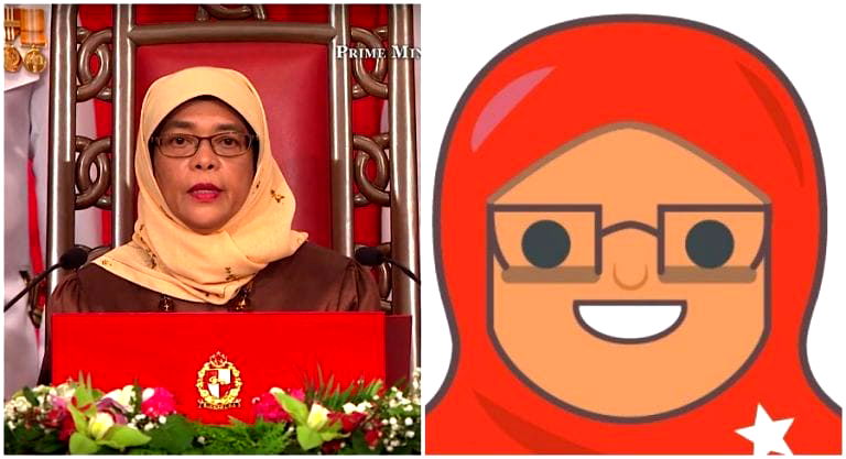 Singapore’s First Female President is So Badass She Got Her Own Emoji