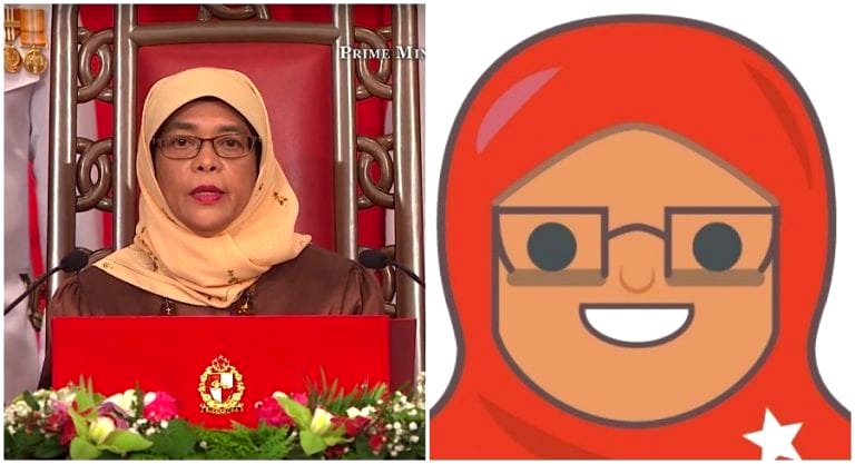 Singapore’s First Female President is So Badass She Got Her Own Emoji