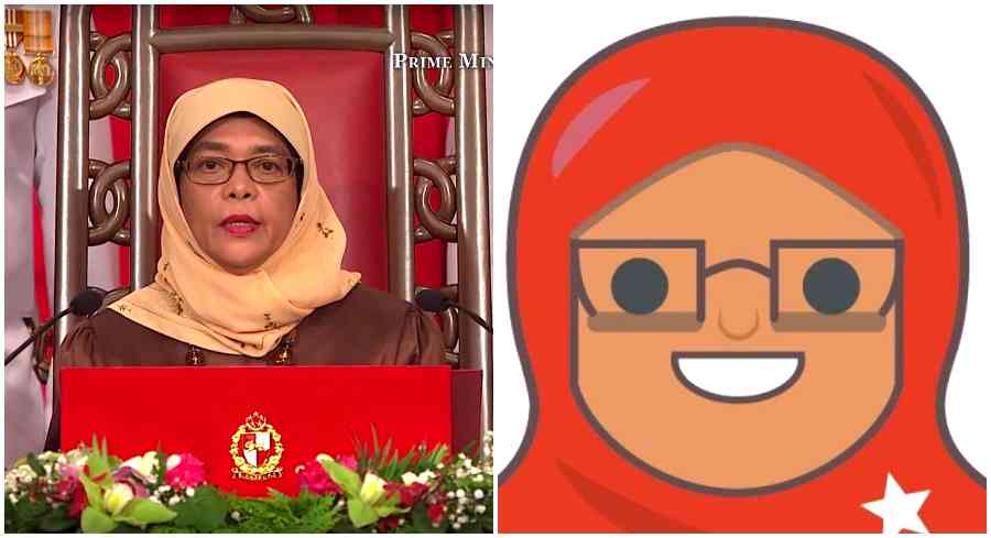 Singapore’s First Female President is So Badass She Got Her Own Emoji