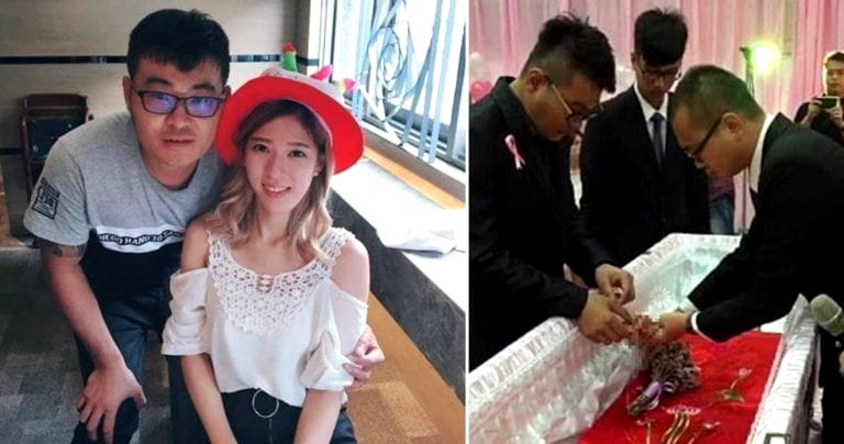 Taiwanese Man Keeps Heartbreaking Promise to Get Engaged to Girlfriend at Her Funeral