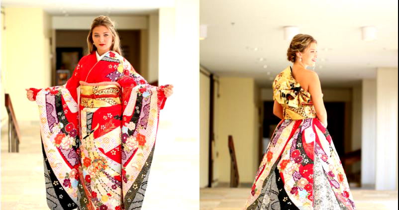 Brides Around the World Are Now Turning Kimonos into Wedding Gowns