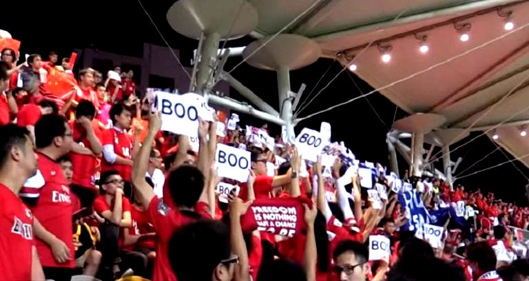 Booing The Chinese National Anthem During Soccer Matches May Soon Mean Jail Time in Hong Kong