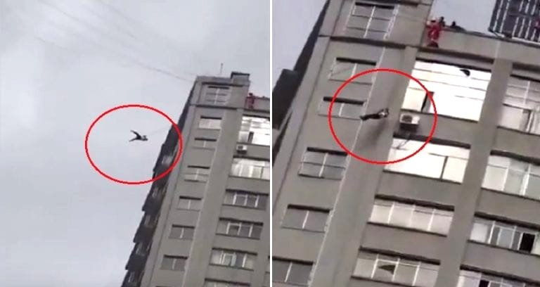 Man Tries to Escape Paying Hotel Bill By Climbing Telephone Wires in China