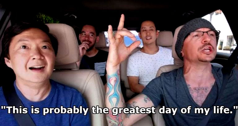 Chester Bennington Filmed Carpool Karaoke With Mike Shinoda, Joe Hahn 6 Days Before Suicide