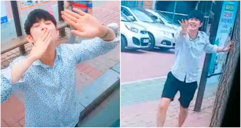 Korean Man Has the Most Epic Goodbyes After Every Date With His Girlfriend
