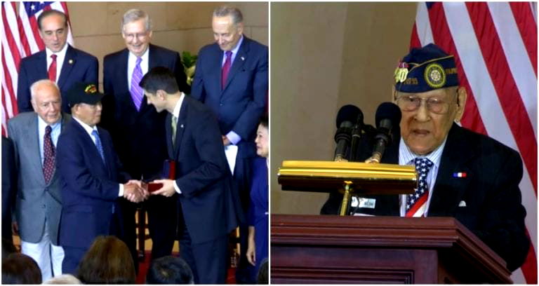 Filipino WWII Veterans Finally Receive Their Congressional Gold Medals After 75 Years