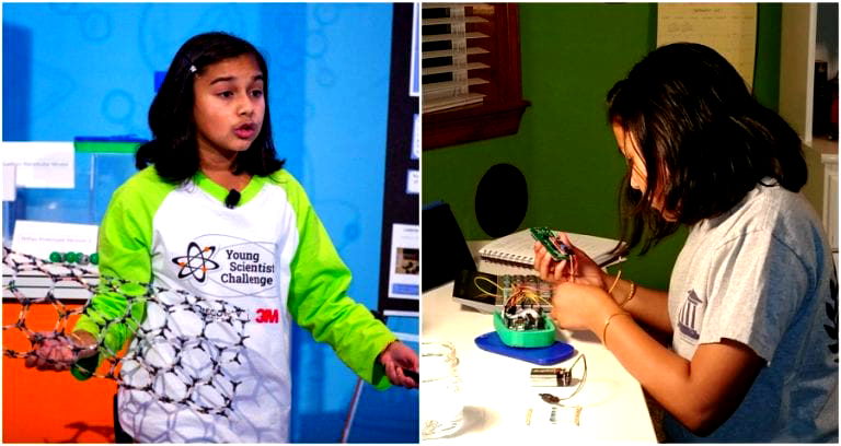 11-Year-Old Girl Becomes ‘America’s Top Young Scientist’ For Inventing Sensor to Detect Lead in Water