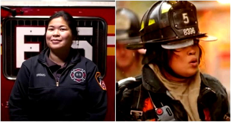 Meet The First Asian-American Female Firefighter in New York City