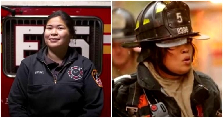 Meet The First Asian-American Female Firefighter in New York City