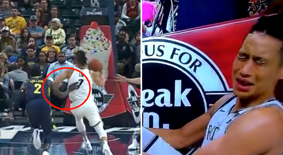 Jeremy Lin Suffers Knee Injury After Being Pushed From Behind, Leaves Court in Agony