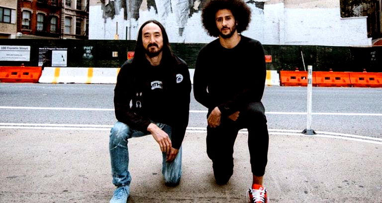 Steve Aoki Joins Colin Kaepernick’s Fight Against Racism By Taking a Knee