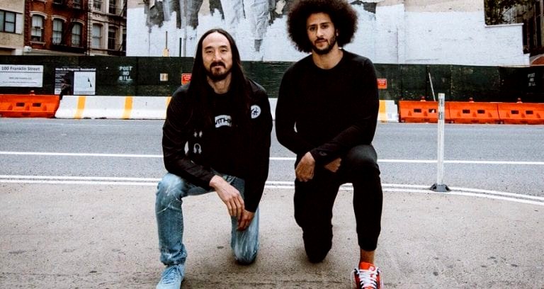 Steve Aoki Joins Colin Kaepernick’s Fight Against Racism By Taking a Knee