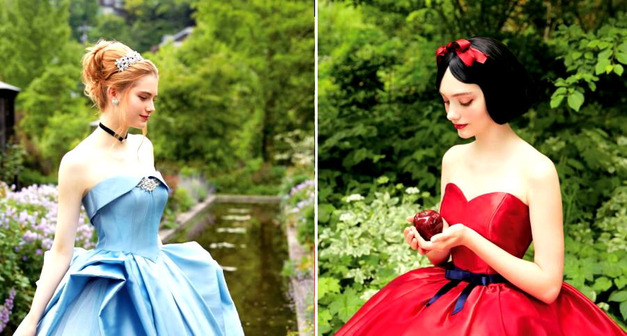 Disney Teams Up With Japanese Company to Create the Most Epic Fairy Tale Wedding Gowns