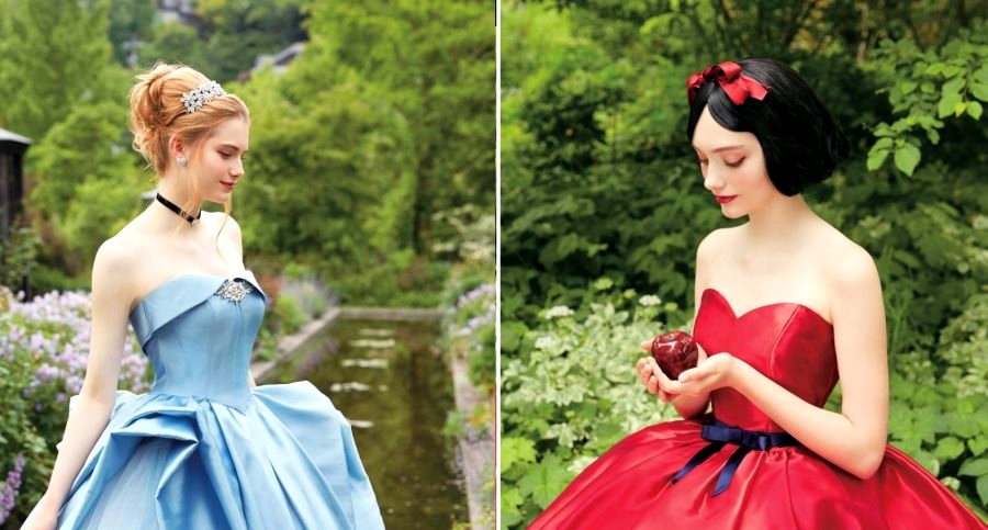 Disney Teams Up With Japanese Company to Create the Most Epic Fairy Tale Wedding Gowns