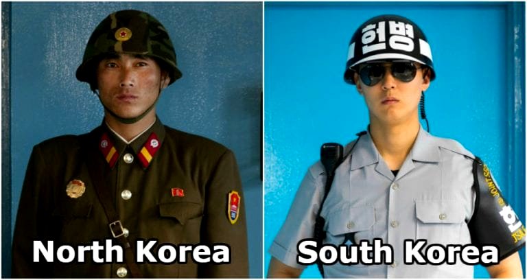 Photographer Reveals Just How Different South and North Korea are at the Border