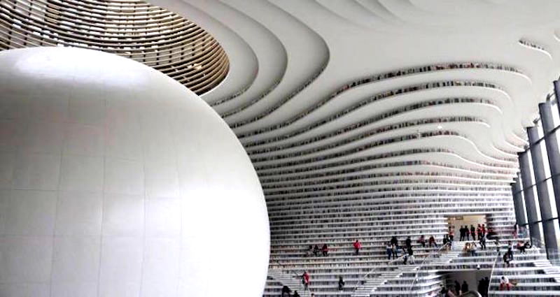 China Just Unveiled The Most Futuristic Library Ever