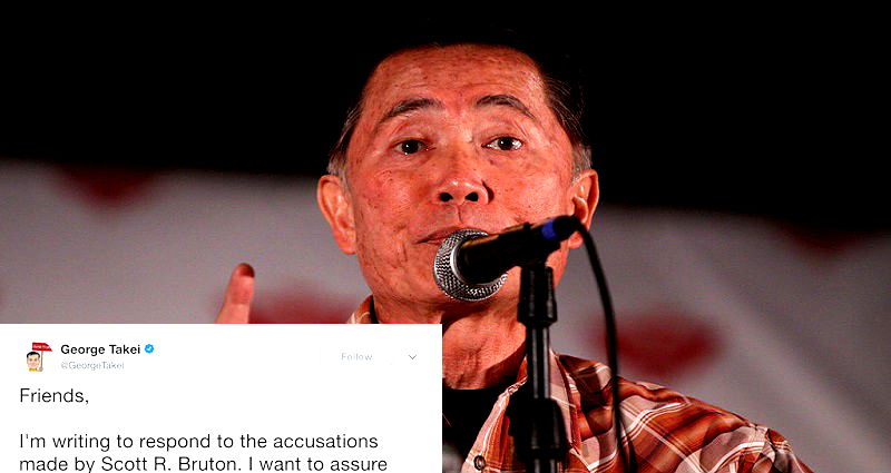 George Takei Responds to Sexual Assault Allegations Made By Former Model