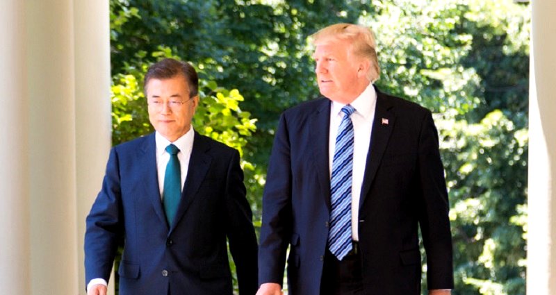 How One Question From Donald Trump Gave South Korea’s President a Rare Opportunity