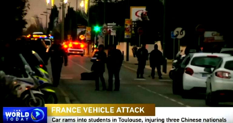 Three Chinese Students Injured in France After Man Deliberately Rams Car into Crowd