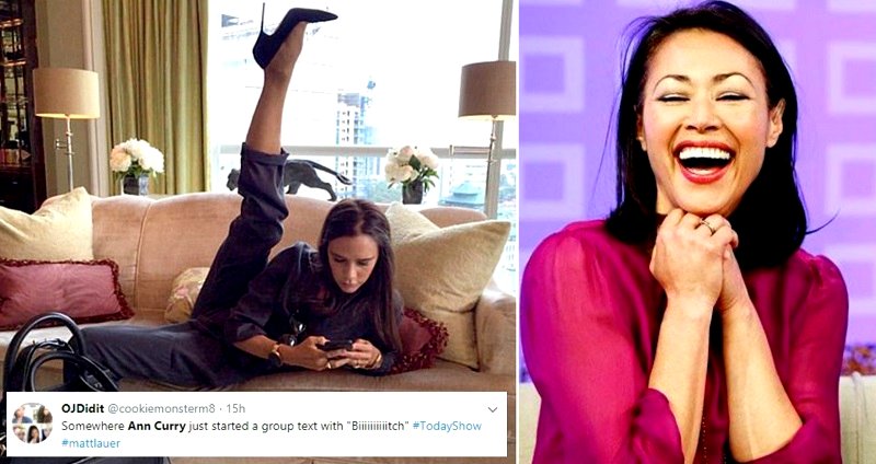 Ann Curry is Probably Drinking a Tea Made of Matt Lauer’s Tears Right Now and Twitter is Here for It