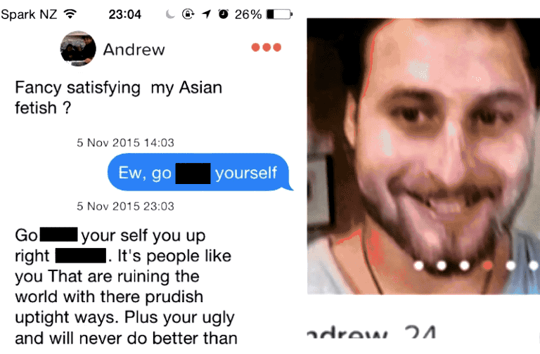 Racist Reality Star Melts Down After Tinder Match Wouldn’t Satisfy His ‘Asian Fetish’