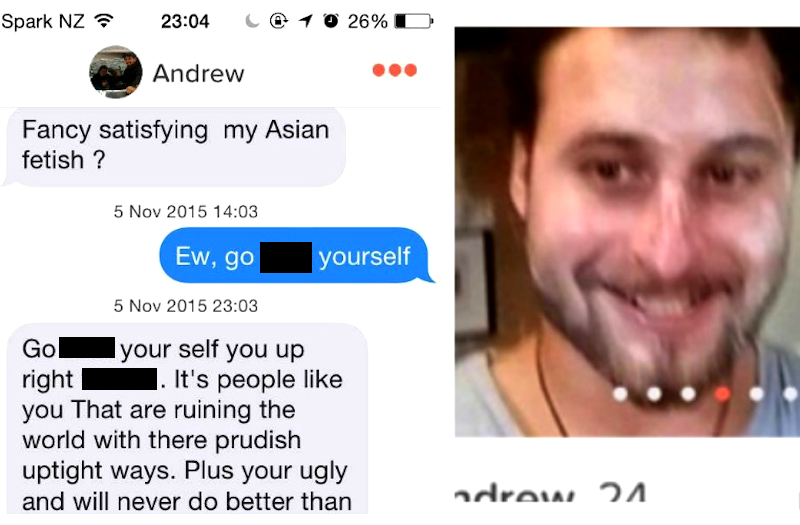 Racist Reality Star Melts Down After Tinder Match Wouldn’t Satisfy His ‘Asian Fetish’