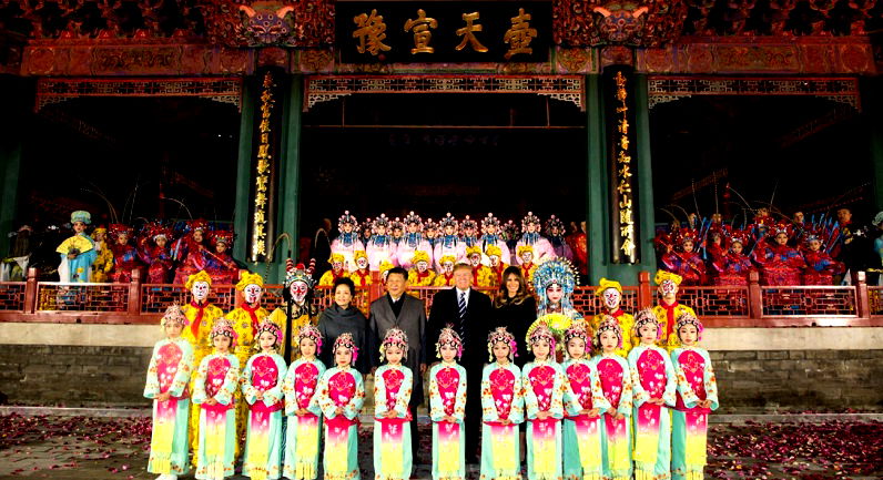 Donald Trump is the First Foreign Leader to Eat in China’s Forbidden City in Modern Chinese History