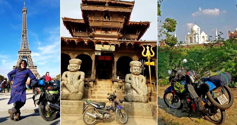 Vietnamese Badass Spends 150 Days Traveling From Vietnam to Paris on a Motorbike