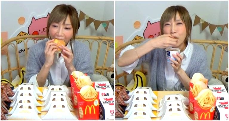 Japanese Woman Easily Eats 10,000 Calories of McDonald’s for Thanksgiving