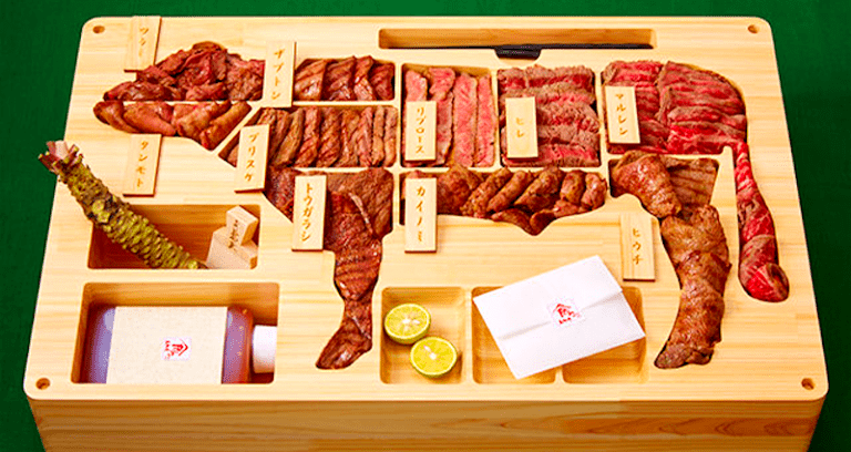 Japan Now Has a $2,600 Bento Box With 10 Pounds of Wagyu Beef