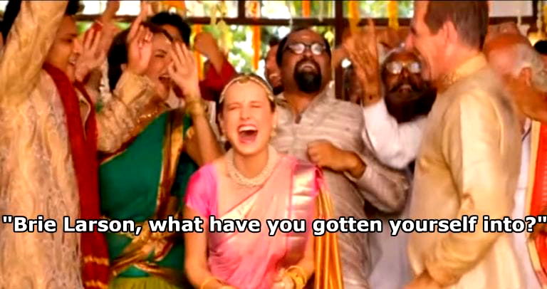 Brie Larson is Starring in a Bollywood-Inspired Film and Everyone is Uncomfortable