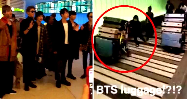 BTS Totally Shut Down LAX When They Arrived Ahead of Their 2017 AMA Performance