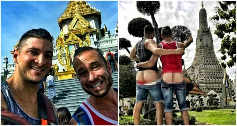 American Couple Sparks Outrage in Thailand After Taking Lewd Photos at Sacred Temples