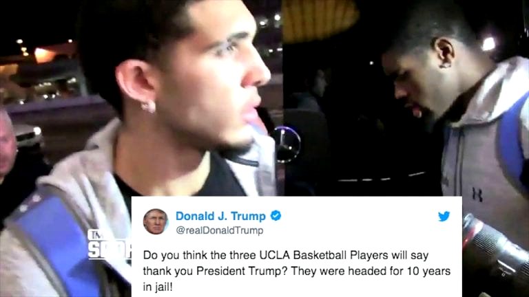 Shoplifting UCLA Basketball Stars Released From China, Donald Trump Takes Credit