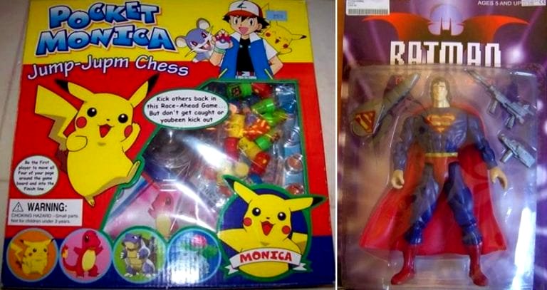 24 Chinese Bootleg Toys Naughty Kids Better Pray They Won’t Get This Christmas