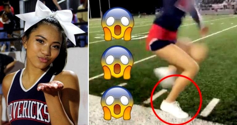 Texas Cheerleader Performs Insane ‘Invisible’ Box Sorcery, Astounds Twitter