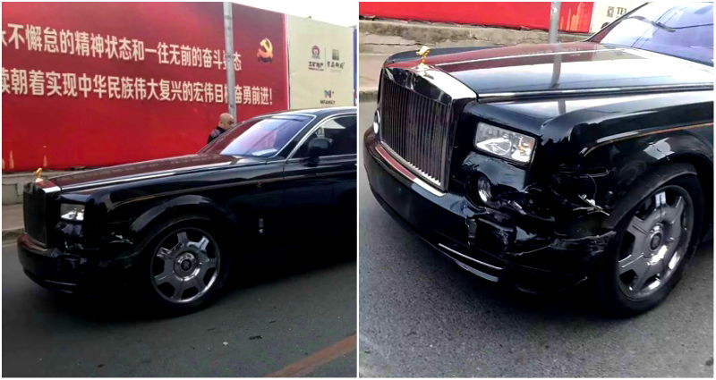 Rolls-Royce Owner Demands Man Sell His House After Crashing Into His Car