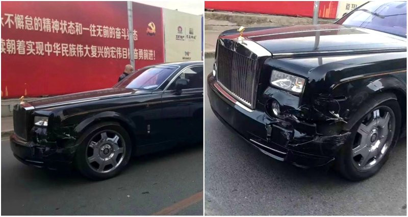 Rolls-Royce Owner Demands Man Sell His House After Crashing Into His Car
