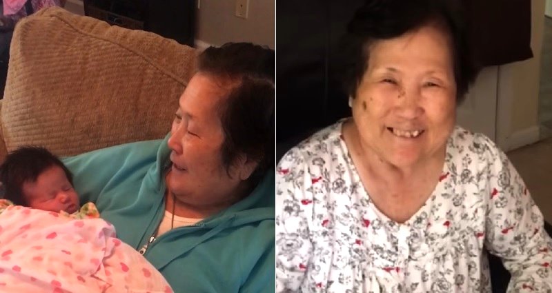 Japanese Grandma with Alzheimer’s Remembers Special Memory After Holding Granddaughter