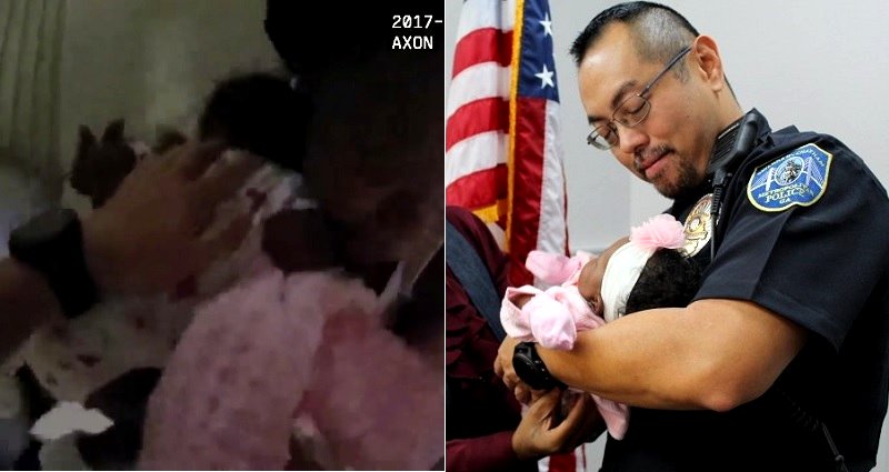 Asian-American Police Officer Saves Baby’s Life in Heroic Viral Video