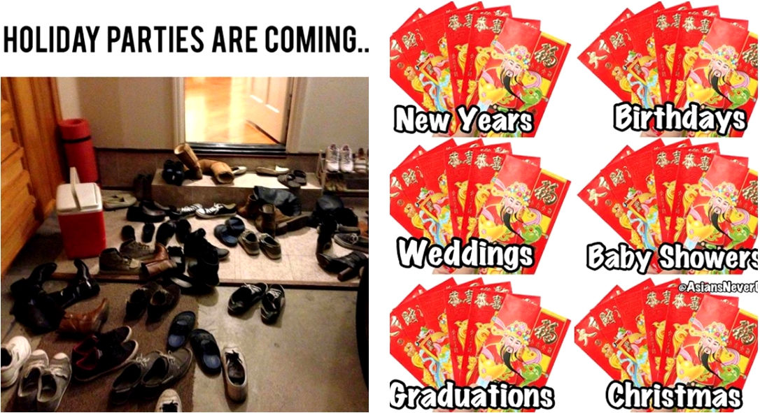 11 Photos Asians Know All Too Well During the Holidays