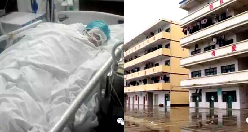 Chinese Teen Falls in a Coma After High School Makes Her Stand Outside in the Cold as Punishment