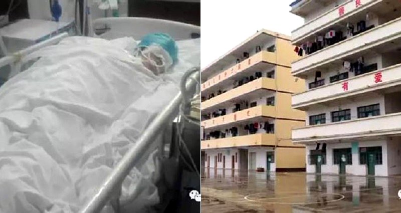 Chinese Teen Falls in a Coma After High School Makes Her Stand Outside in the Cold as Punishment