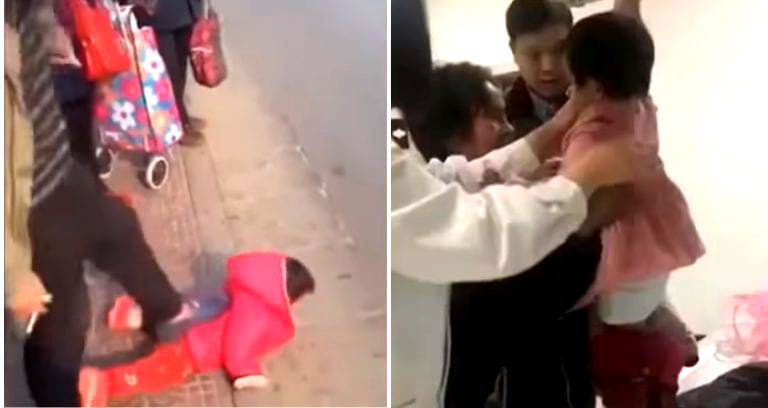 Merciless Dad Arrested After Stomping On His Toddler Daughter in China