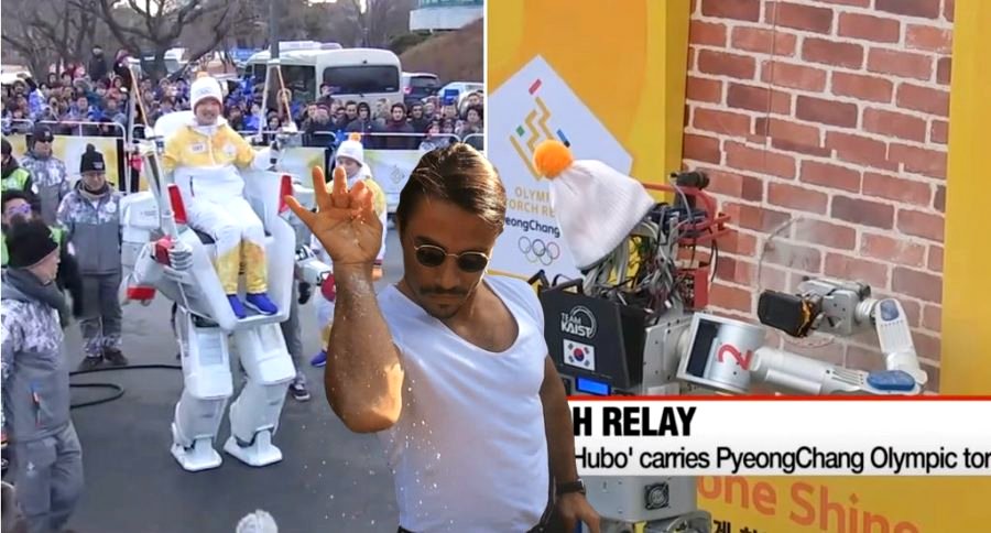 South Korea’s Olympic Torch Run is Extra AF