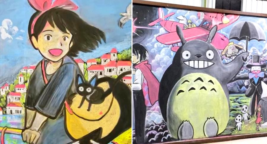 Hong Kong Students Bring Animated Movies to Life With Incredible Chalk Art