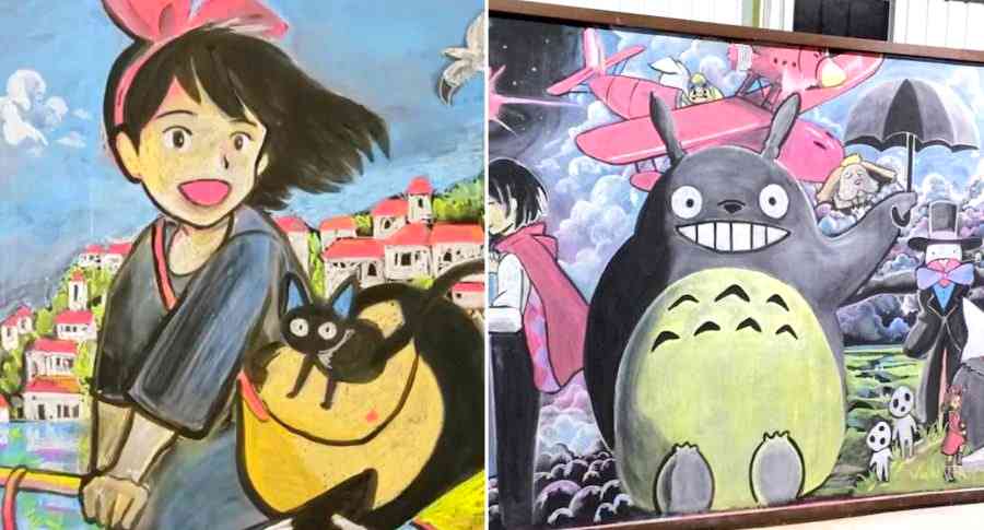 Hong Kong Students Bring Animated Movies to Life With Incredible Chalk Art