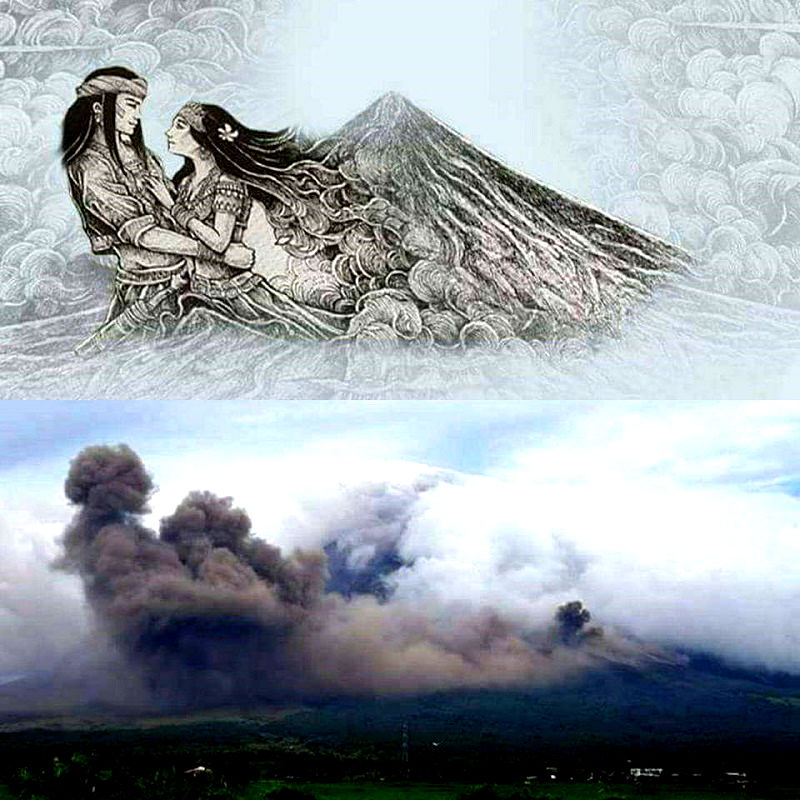 mayon volcano in the philippines