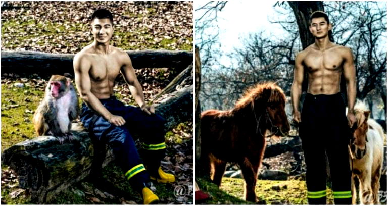 Meet the Ripped Chinese Firefighters Who Will Keep You Warm This Winter