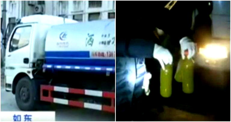 Chinese Company Caught Spraying 3,000 Tons of Acidic Waste on Public Streets